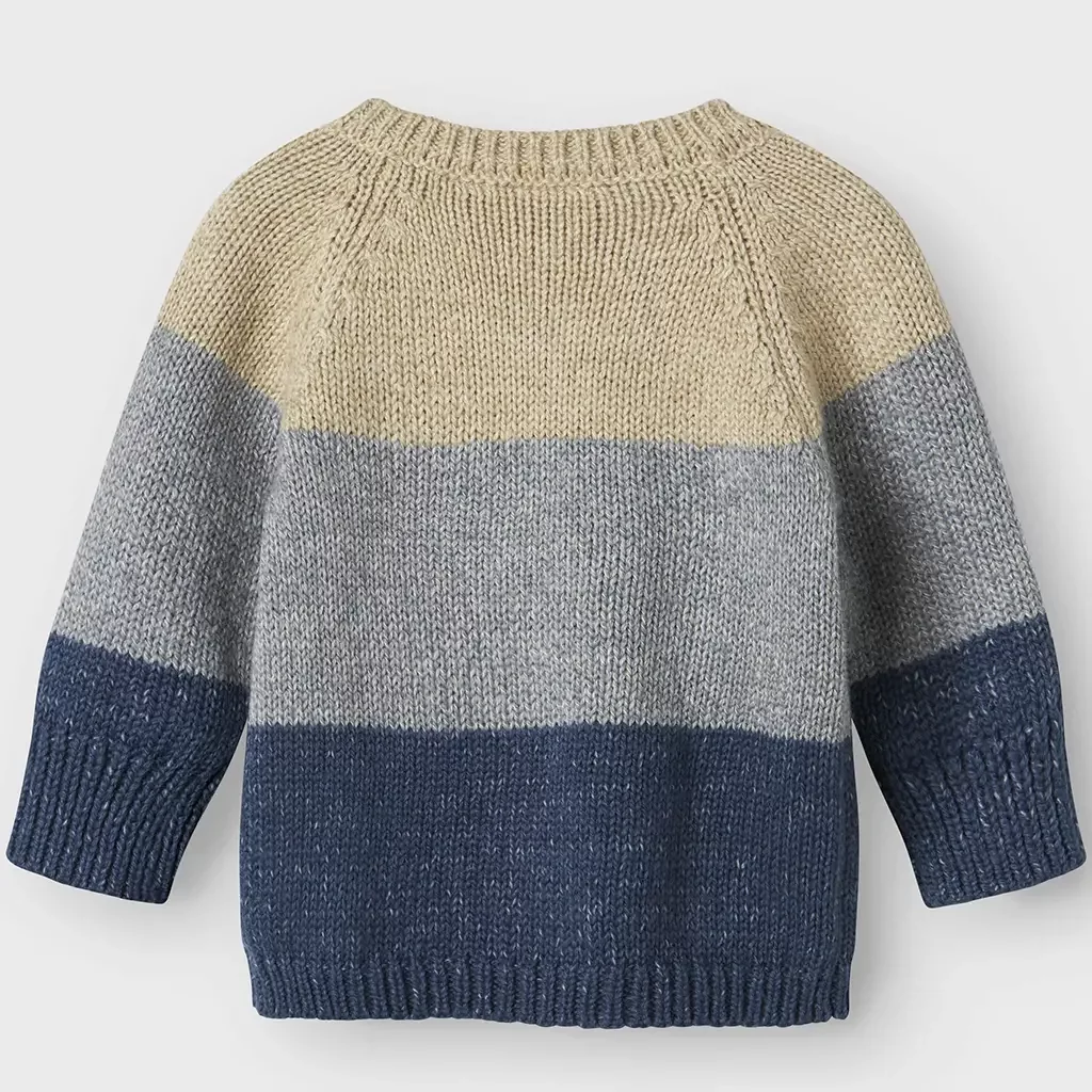 Gebreid vestje Noller (insignia blue)