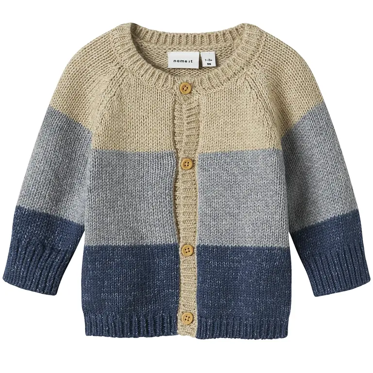 Gebreid vestje Noller (insignia blue)