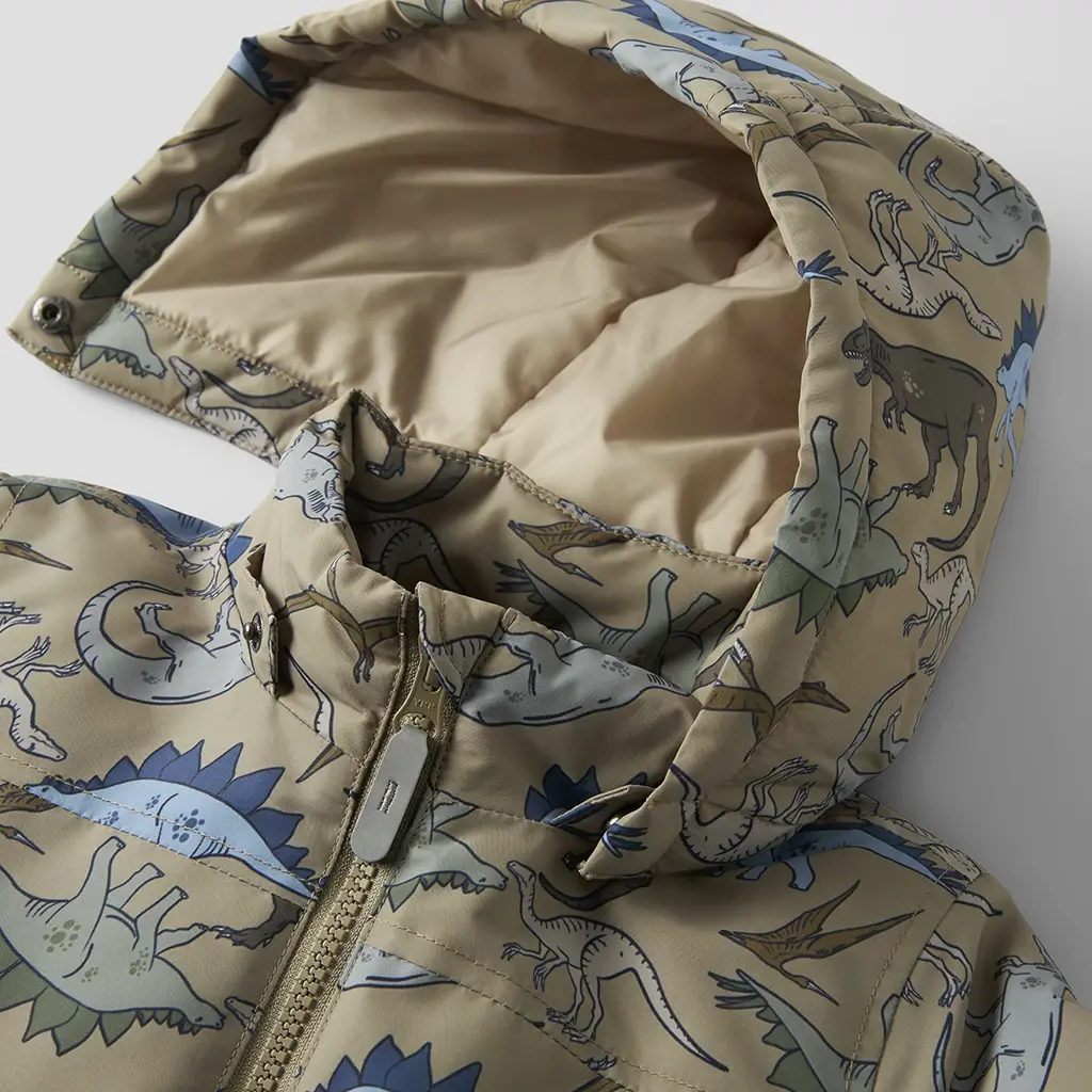 Winterjas Max (silver dino)