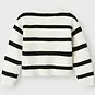 Name It Gebreide trui Vnilla (cloud danver/black stripe)