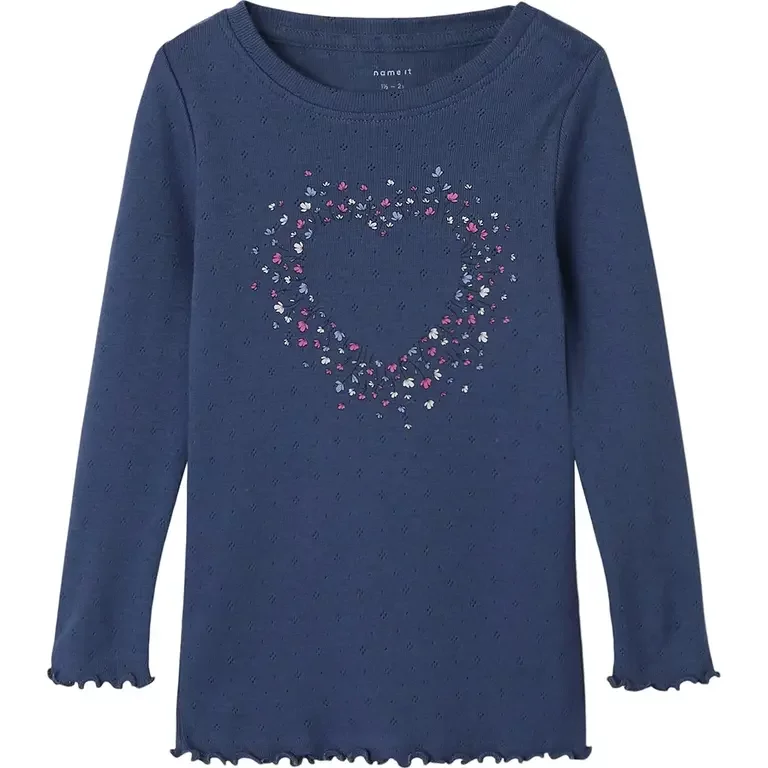 Longsleeve Nimma (blue indigo)