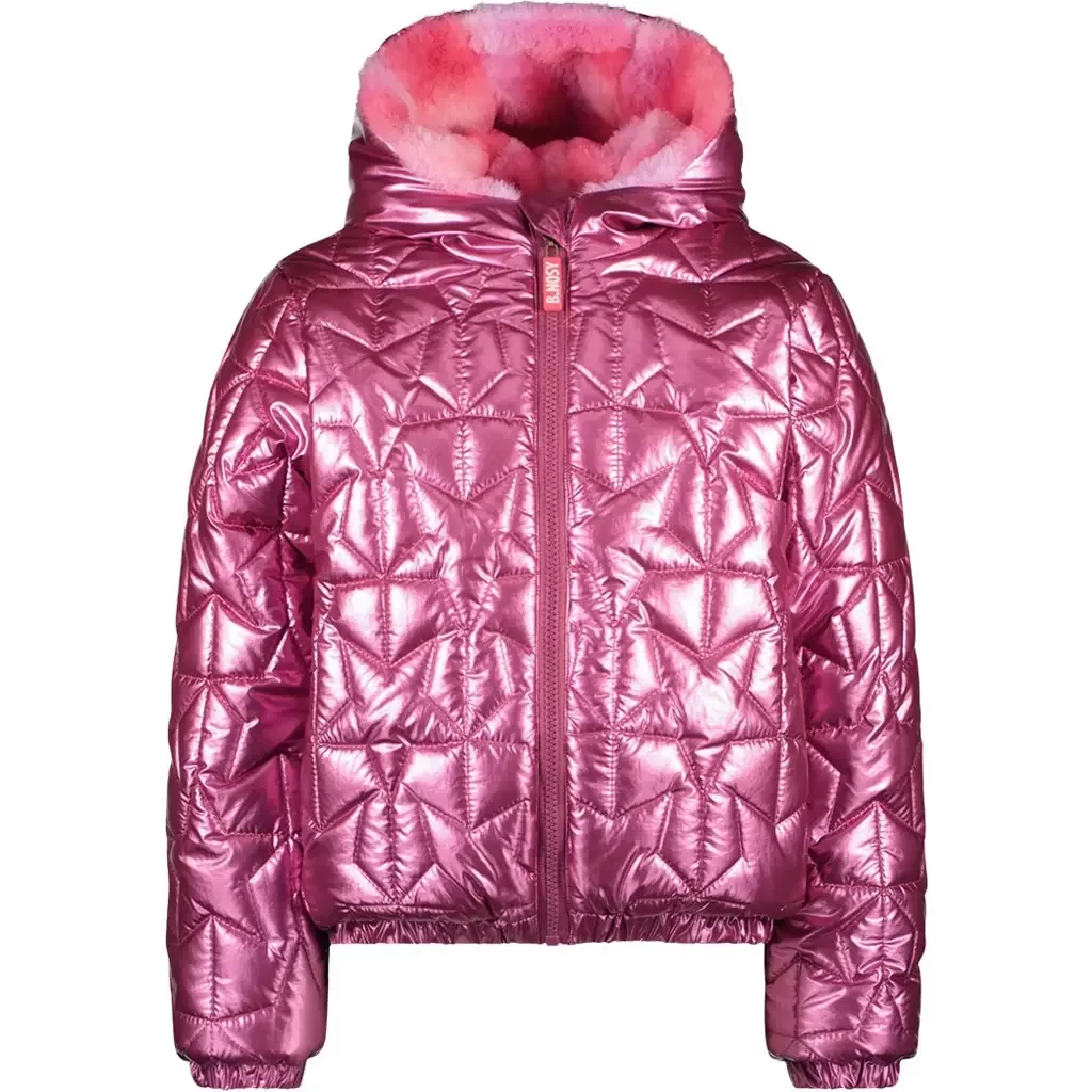 Winterjas Jessie REVERSIBLE (ruby rose)