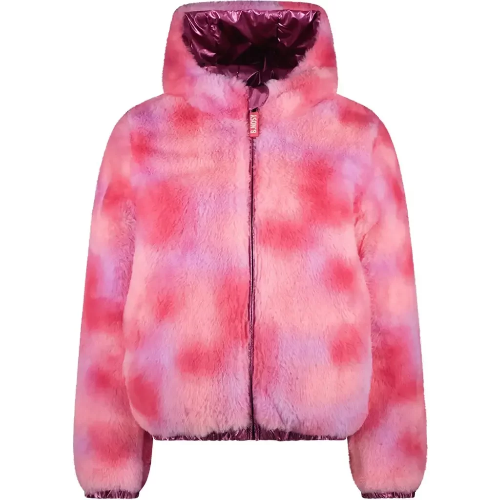 Winterjas Jessie REVERSIBLE (ruby rose)