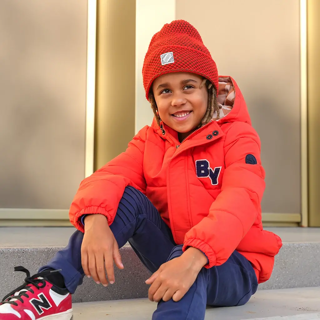 Winterjas Jeff (orange glo)