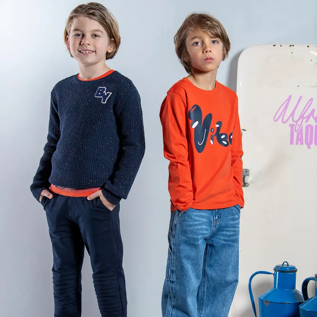 Longsleeve Trevor (red clay)