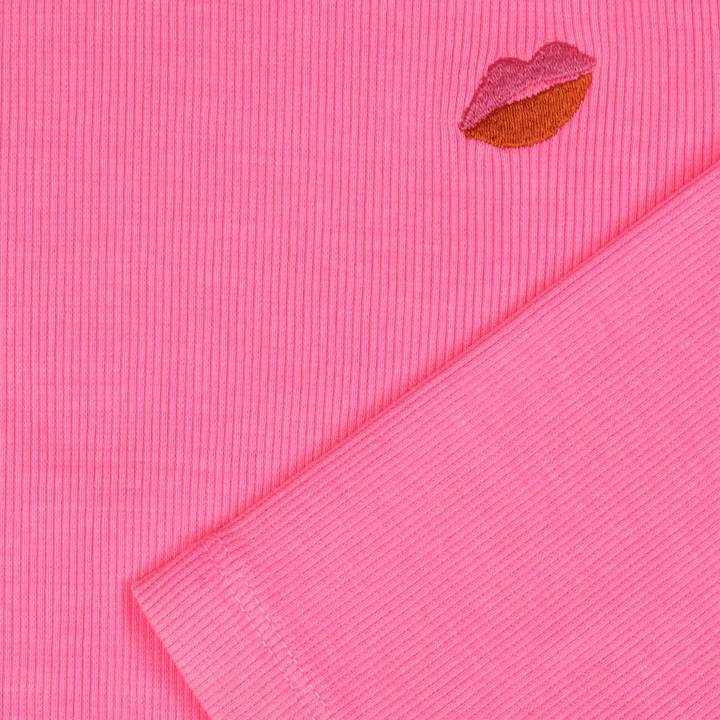 Longsleeve Bonheur (bright pink)