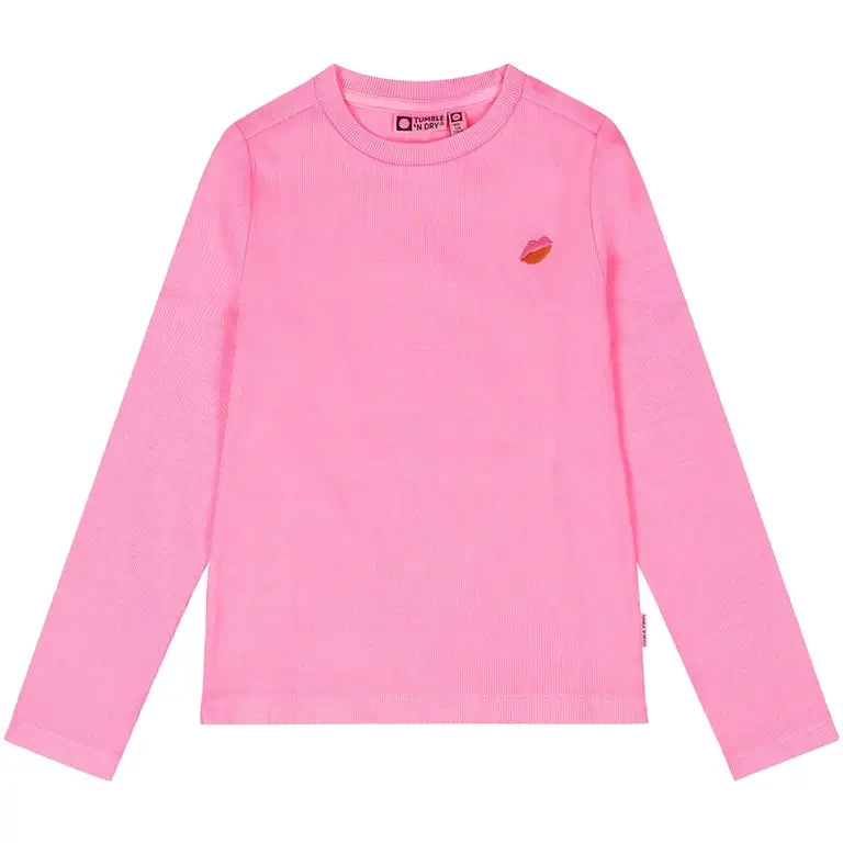 Longsleeve Bonheur (bright pink)
