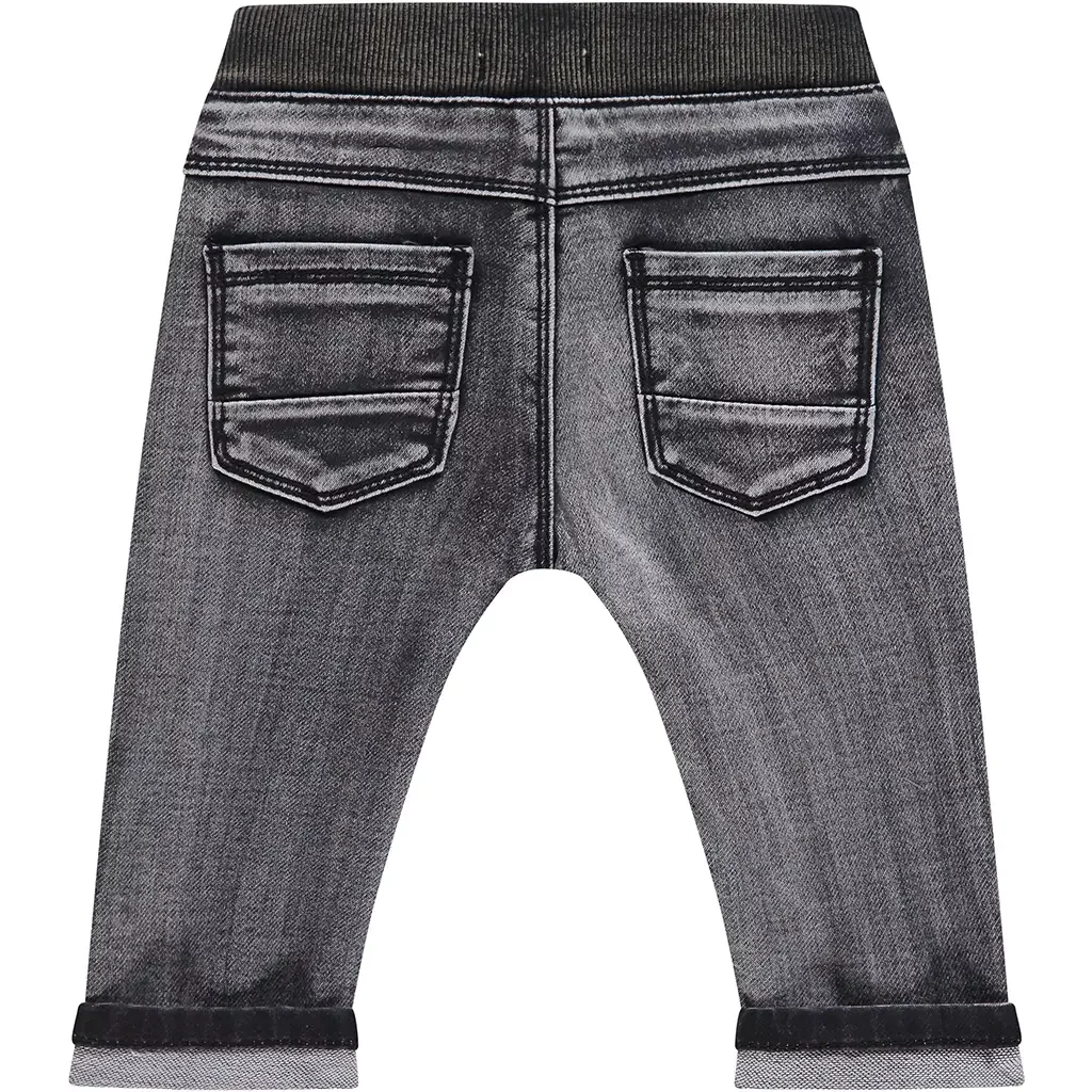 Spijkerbroekje jogg (dark grey denim)