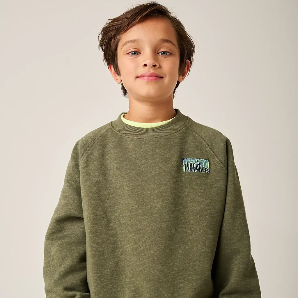 Trui Halfpipe backprint (central green)