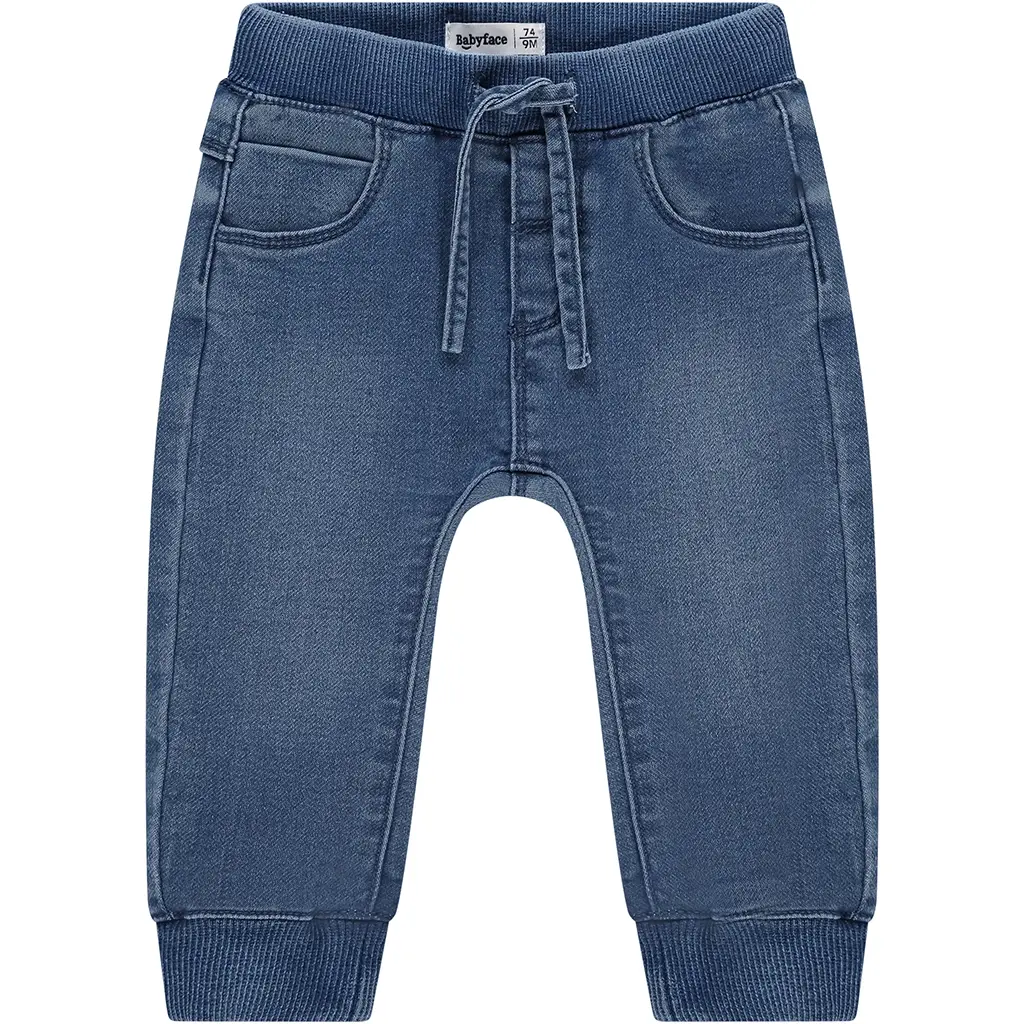 Spijkerbroekje jogg (mid blue denim)