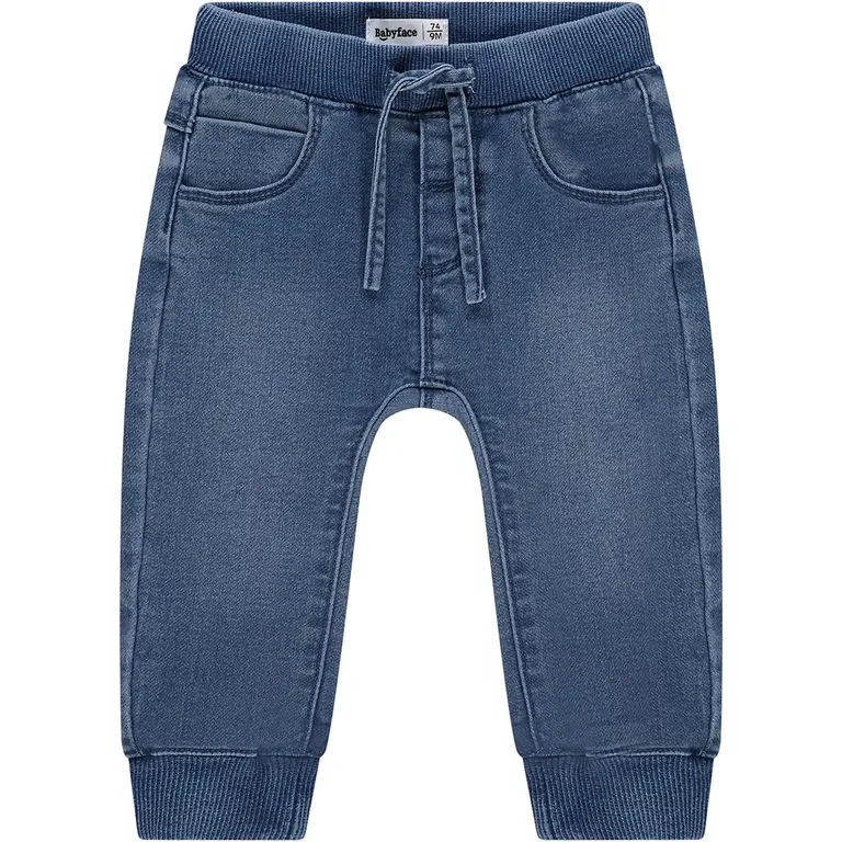 Spijkerbroekje jogg (mid blue denim)