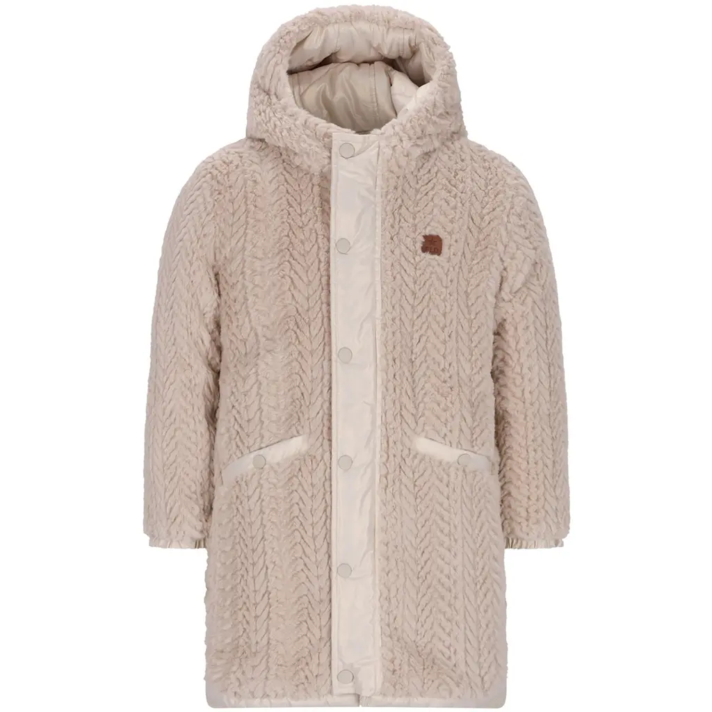 Winterjas Ariana REVERSIBLE (metallic lt. gold)