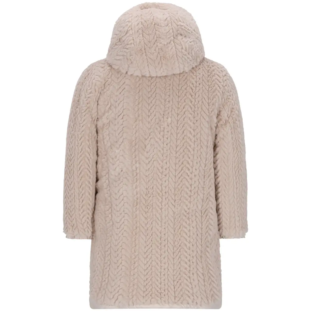 Winterjas Ariana REVERSIBLE (metallic lt. gold)