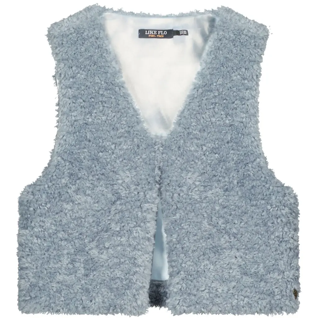 Gilet Diam faux fur (ice blue)