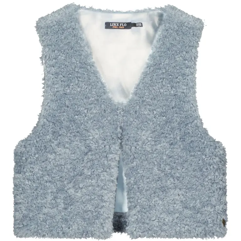 Gilet Diam faux fur (ice blue)