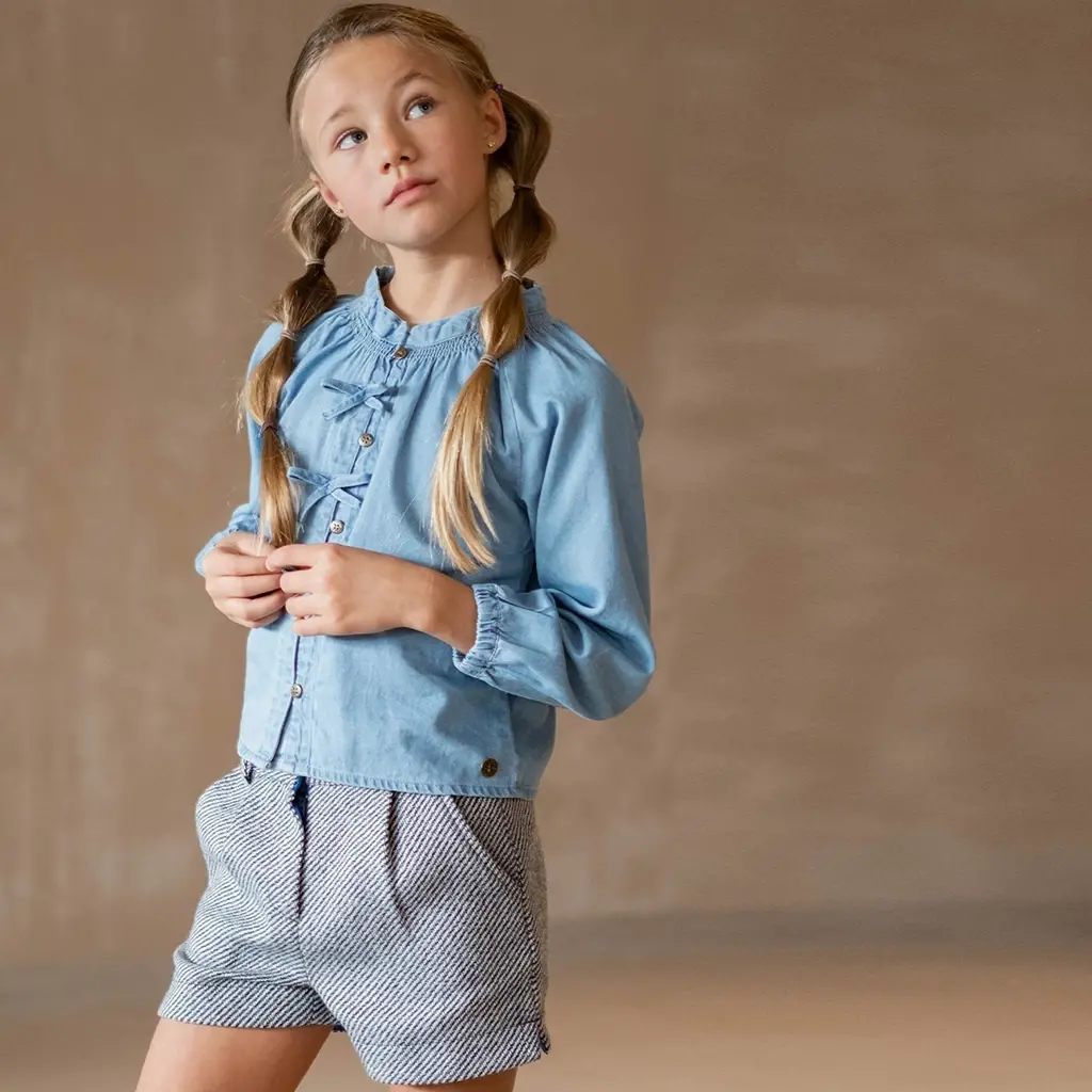 Blouse Chei (lt denim)