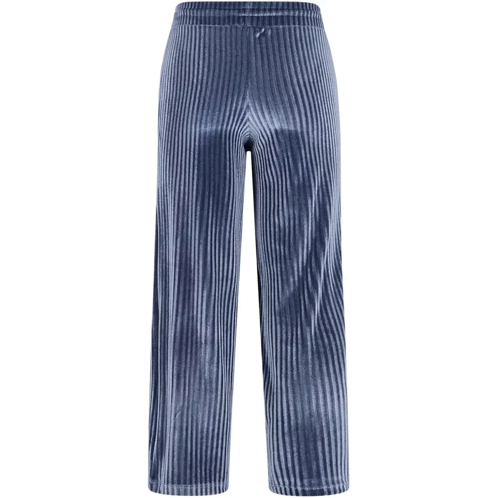 Broek Fem velvet wide fit (ice blue)