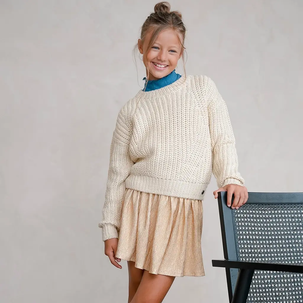 Rokje Holly metallic (soft gold)