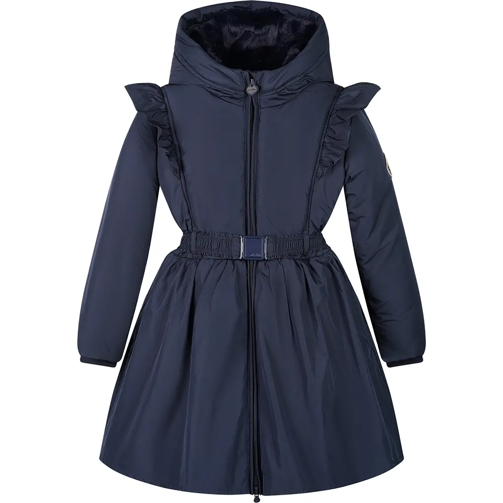 Winterjas Beth met riempje (in the navy)