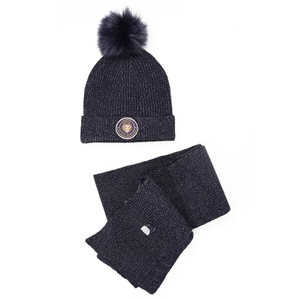Set muts Rosa & sjaal Reya (in the navy)