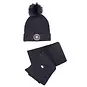 Le Chic Set muts Rosa & sjaal Reya (in the navy)