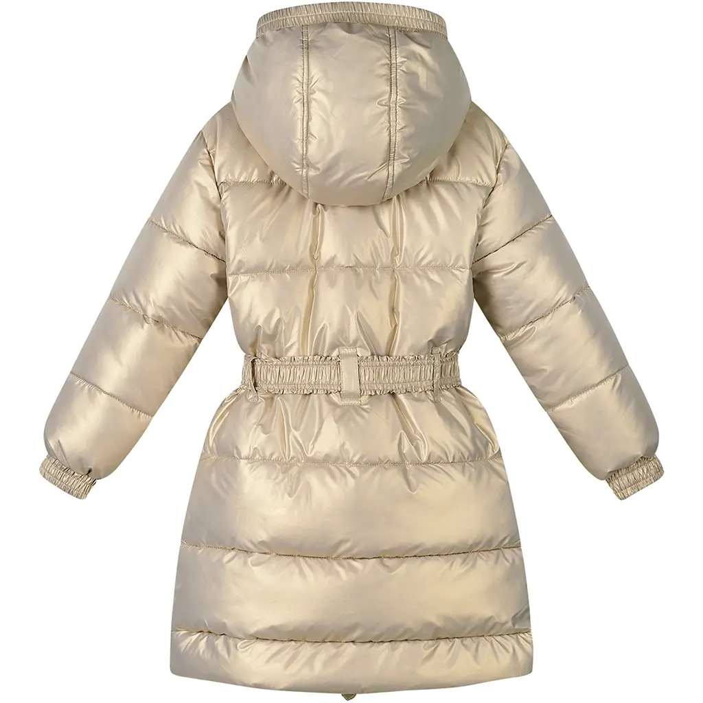 Winterjas Bibi REVERSIBLE shiny (hearts of gold)