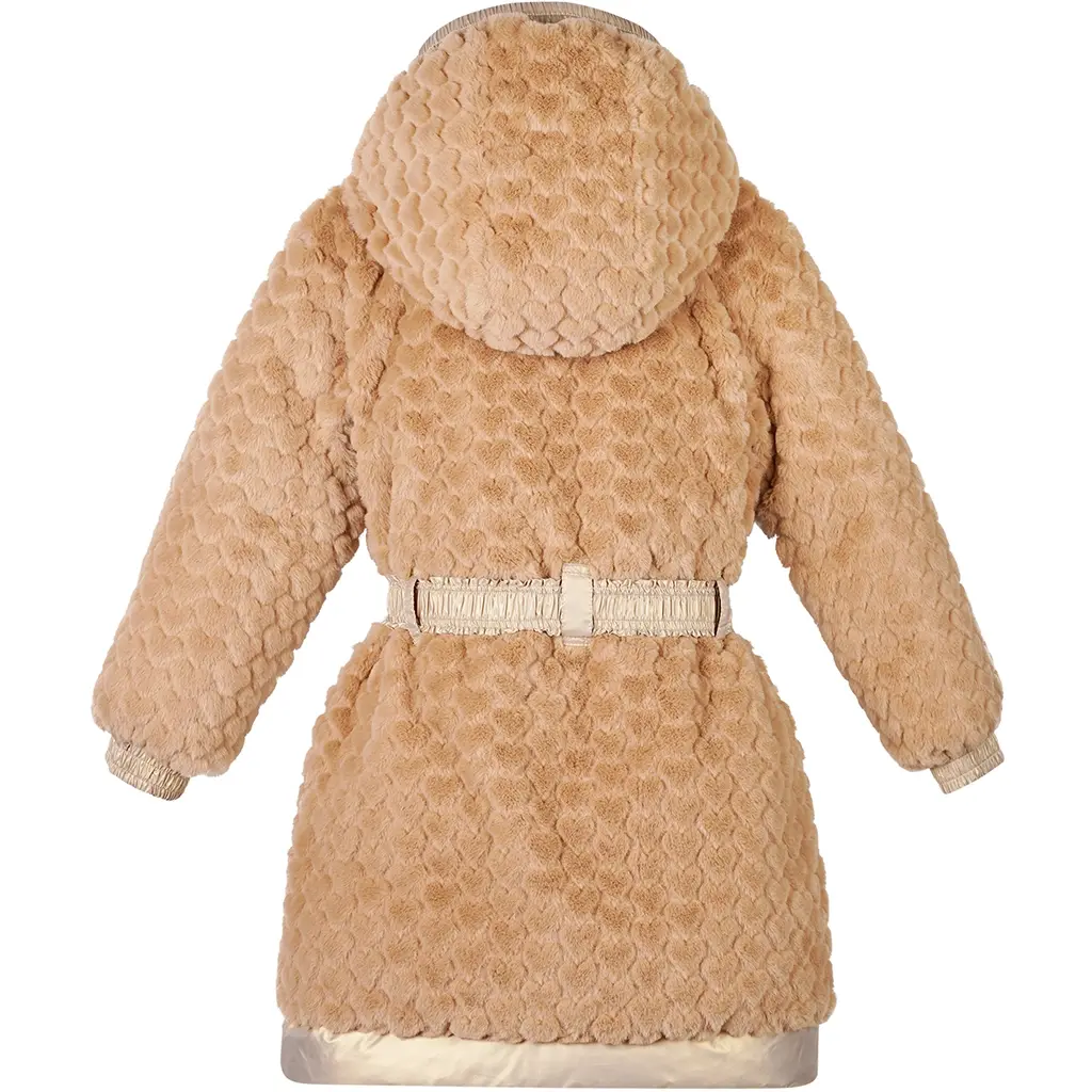 Winterjas Bibi REVERSIBLE shiny (hearts of gold)