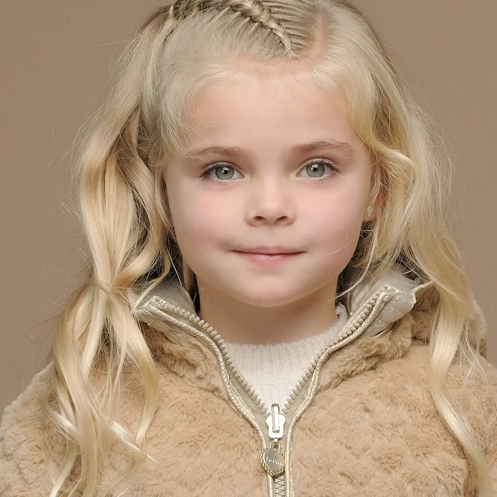 Winterjas Bente REVERSIBLE shiny bomber (hearts of gold)