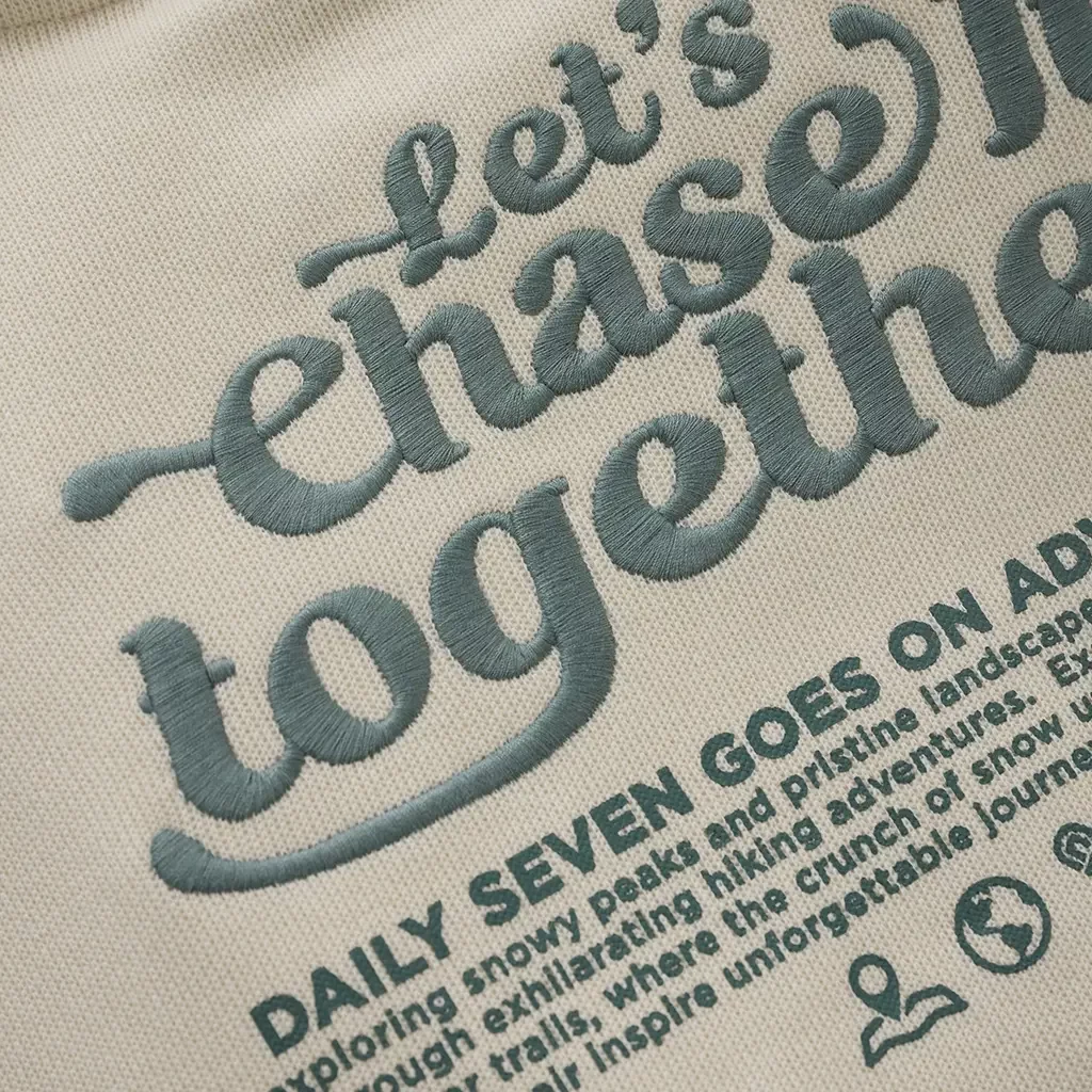 Trui backprint oversized (sandshell)