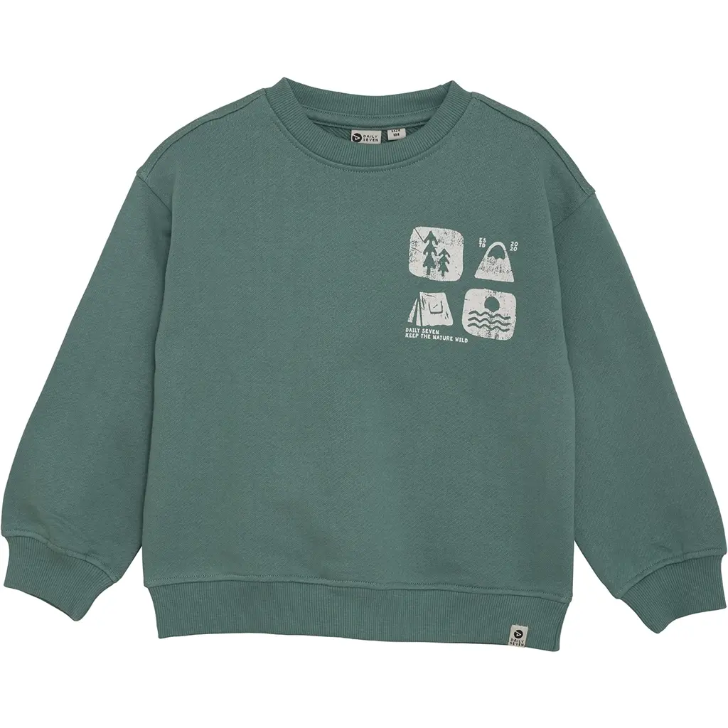 Trui oversized (blue spruce)