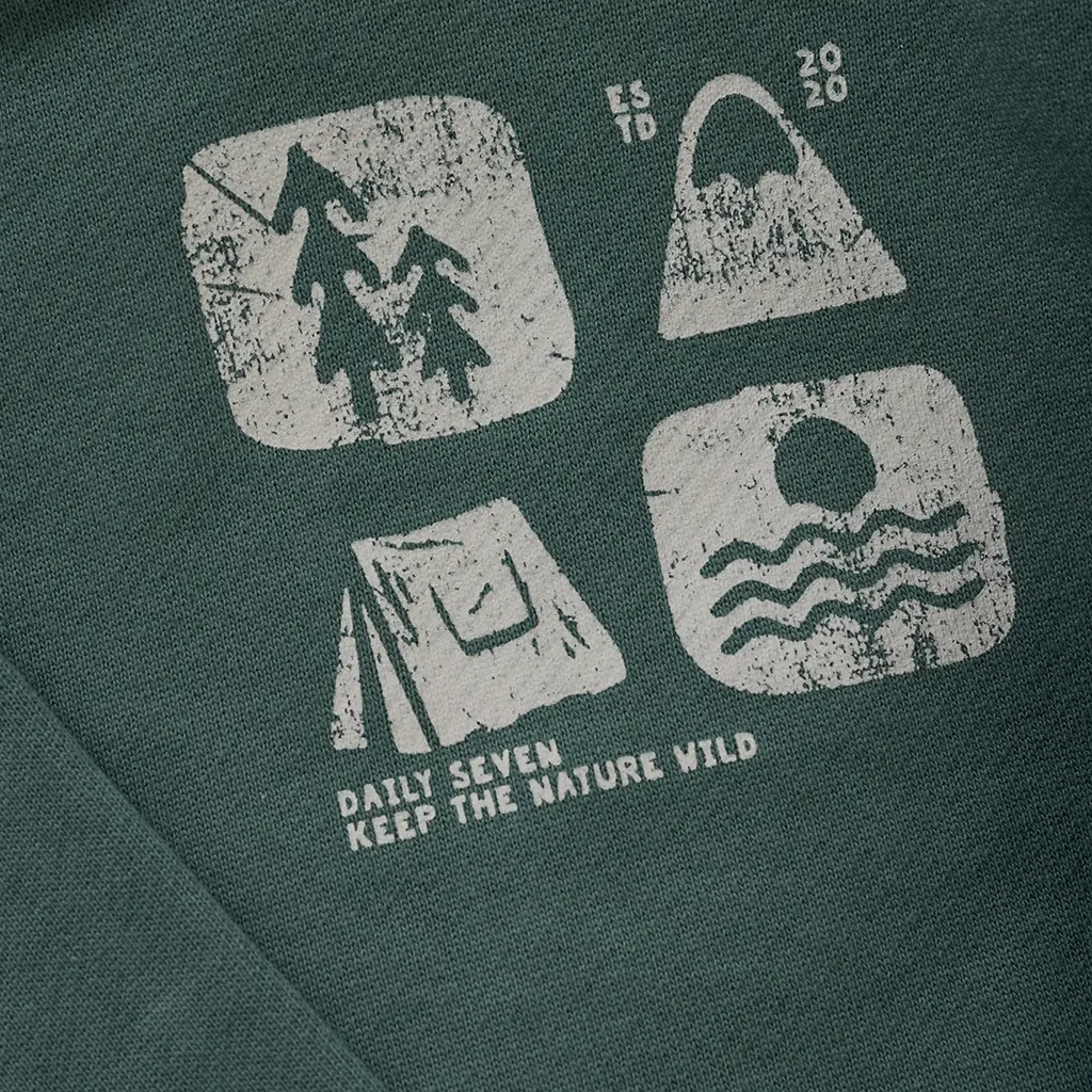 Trui oversized (blue spruce)