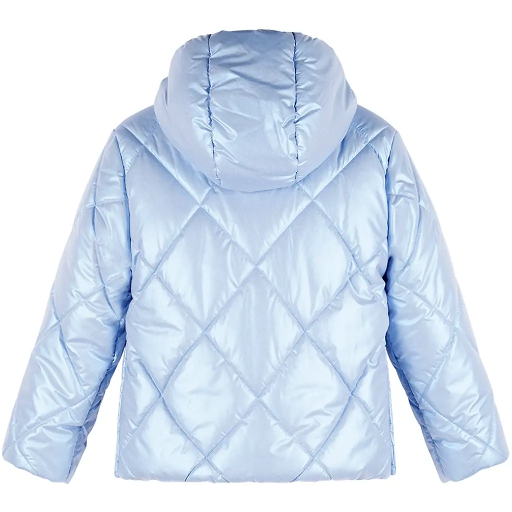 Winterjas Button (vintage denim)