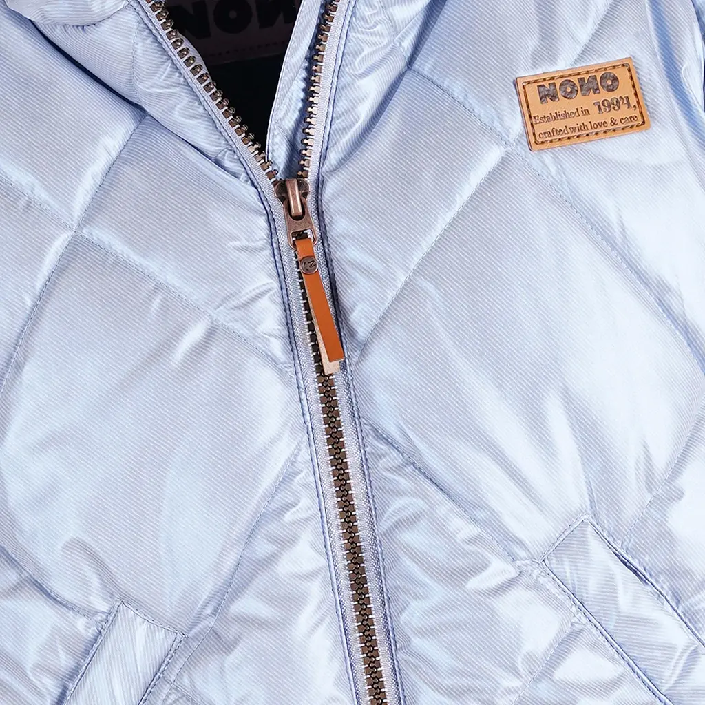 Winterjas Button (vintage denim)