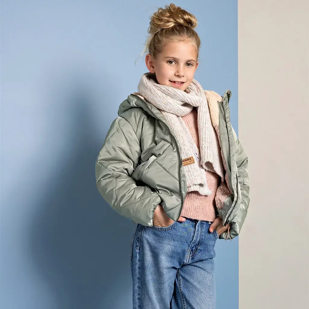 Winterjas Button (burnt olive)