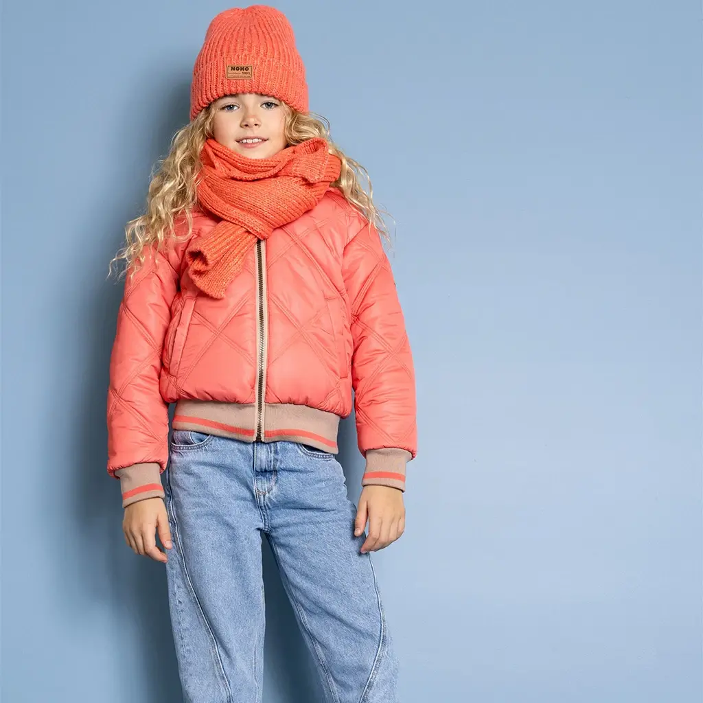 Winterjas Bomby REVERSIBLE (blushy cheeks)