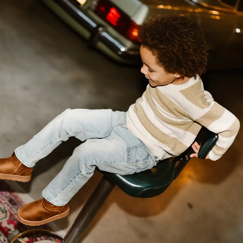 Spijkerbroek wide fit (medium denim)