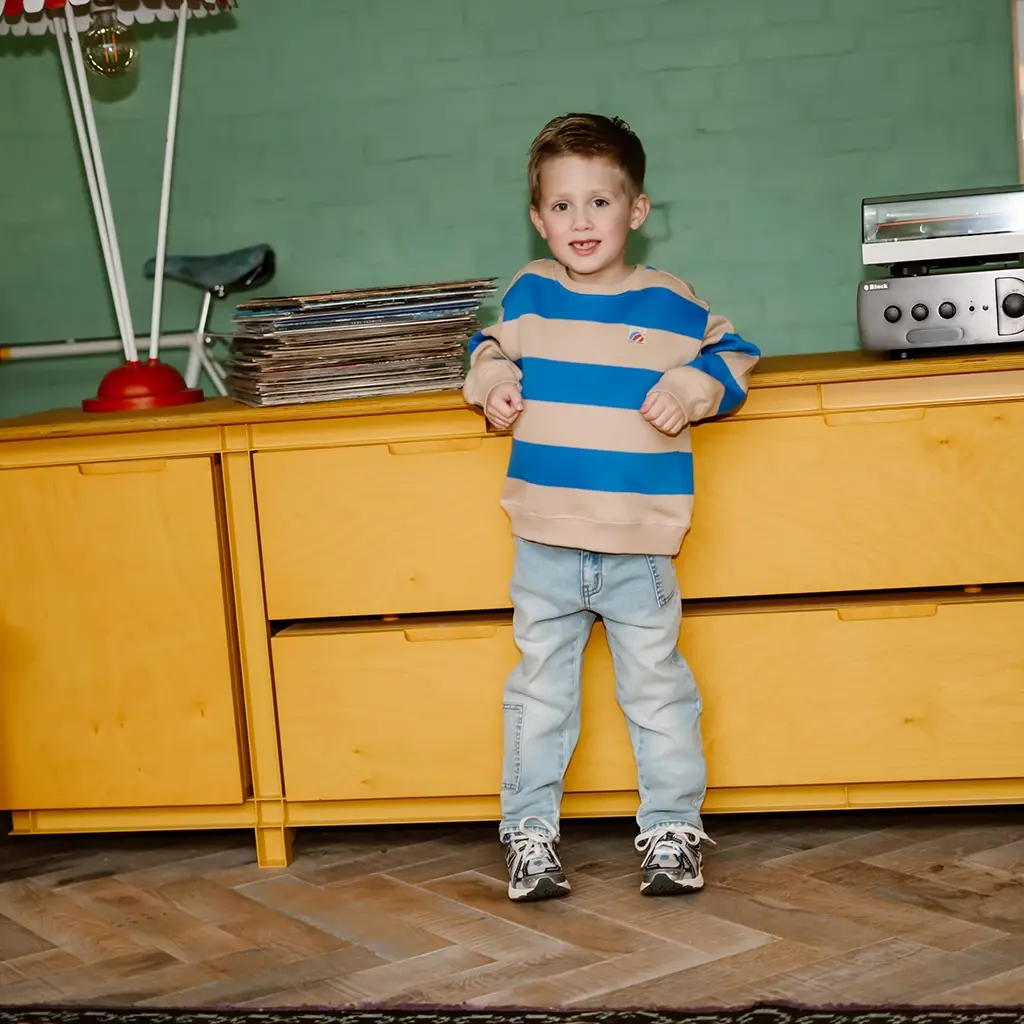 Spijkerbroek wide fit (medium denim)