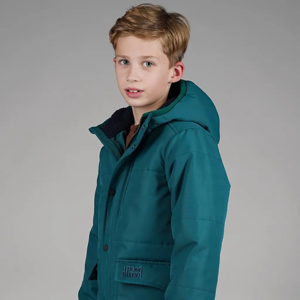 Winterjas Jasper parka (emerald green)
