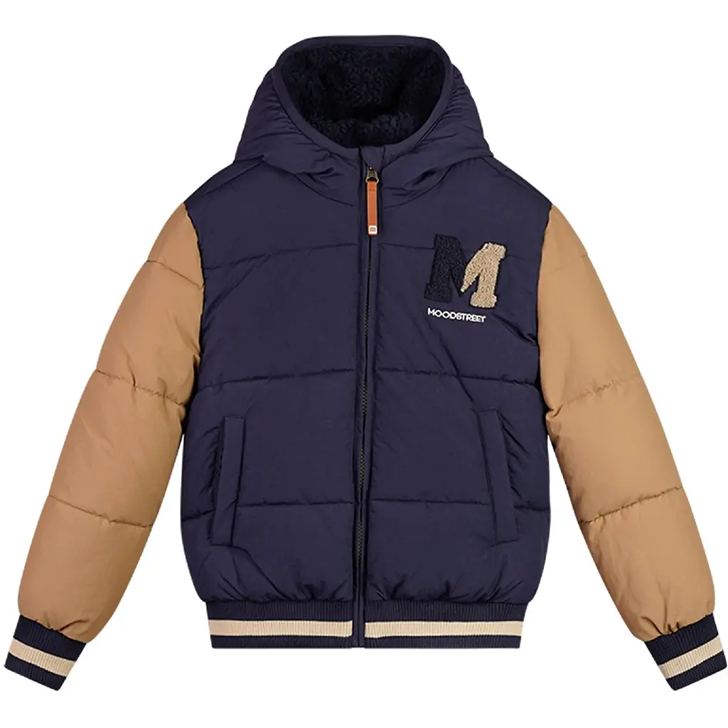 Winterjas Jericho baseball (navy)