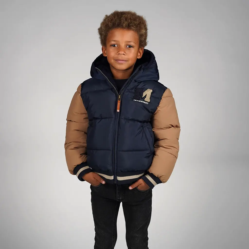 Winterjas Jericho baseball (navy)