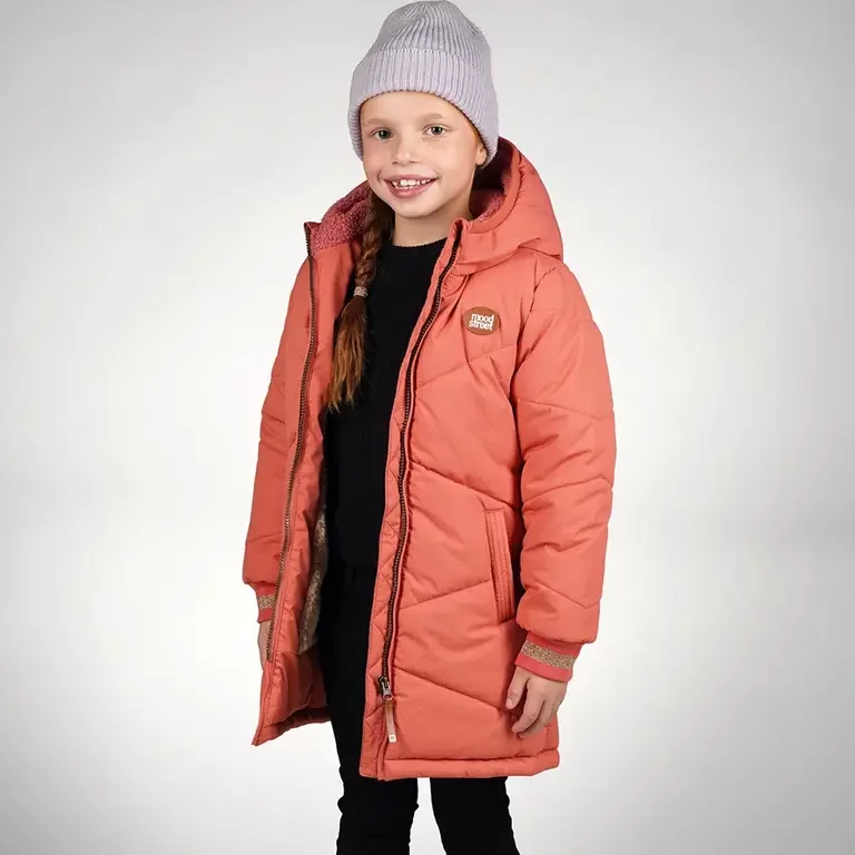 Winterjas Jaira parka (living coral)