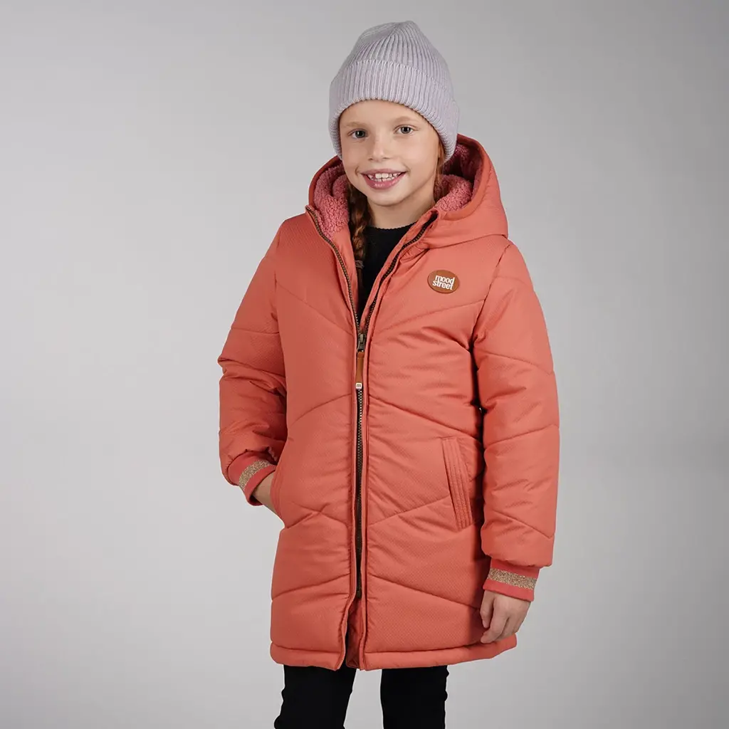 Winterjas Jaira parka (living coral)