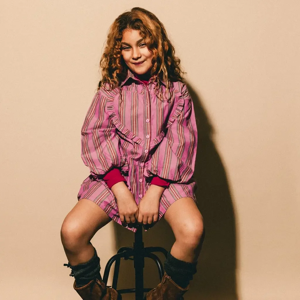 Jurk Rainbow (pink moon)