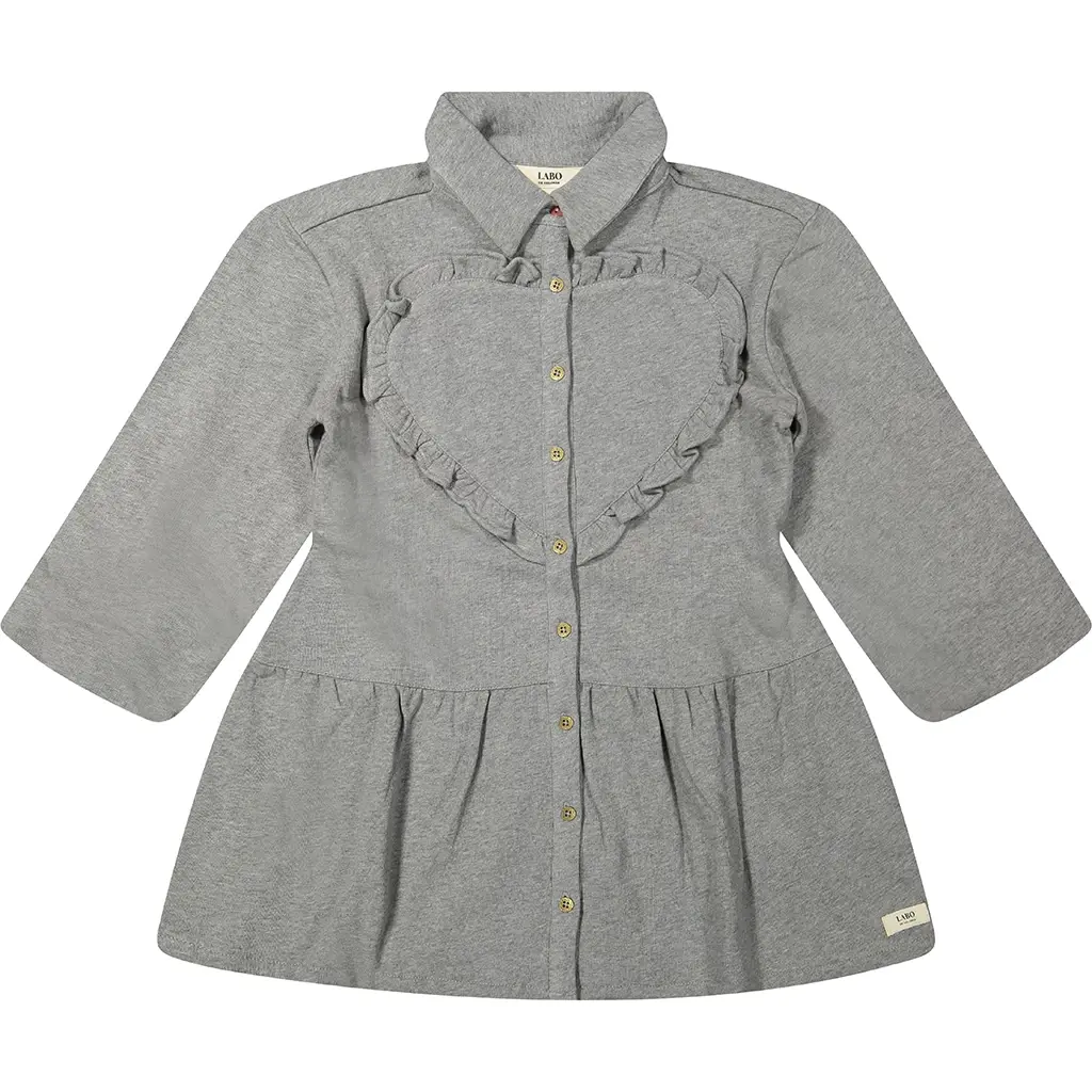 Jurk Kabe (grey melange)