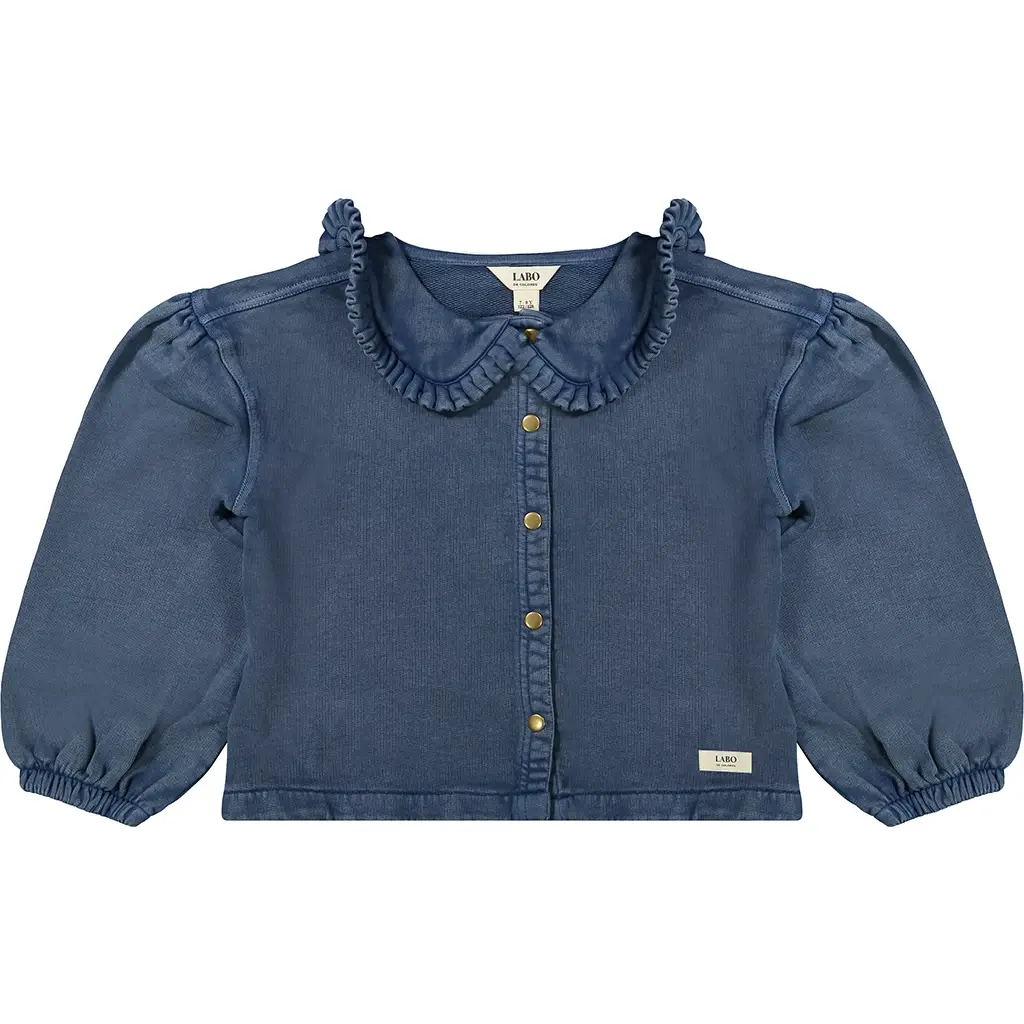 Blouse Mea (blue denim)