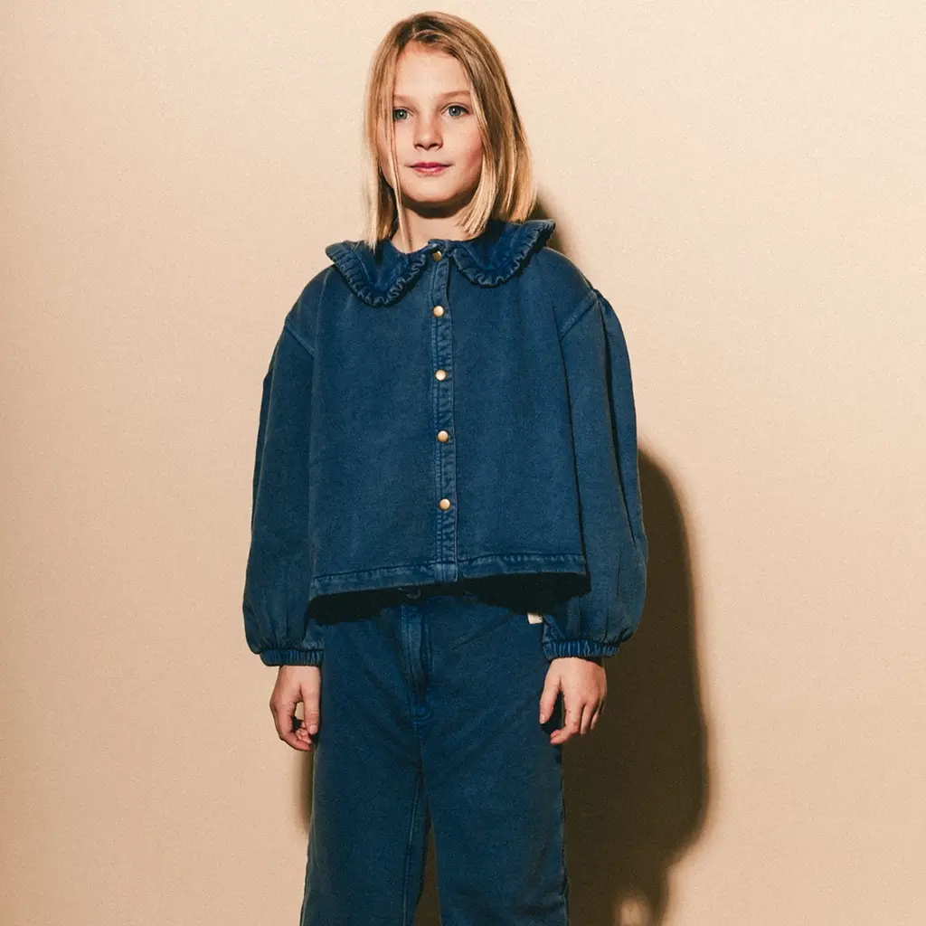 Blouse Mea (blue denim)