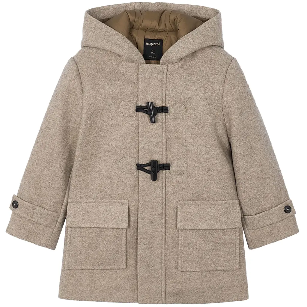 Winterjas trench (bright bei)