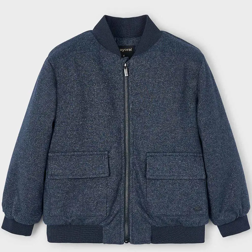 Winterjas (navy mix)