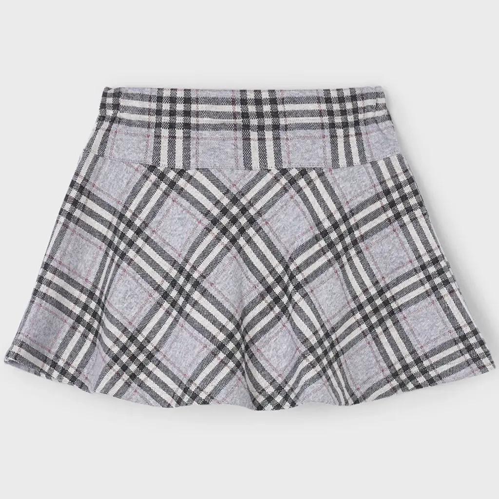 Tweed rokje (silver)