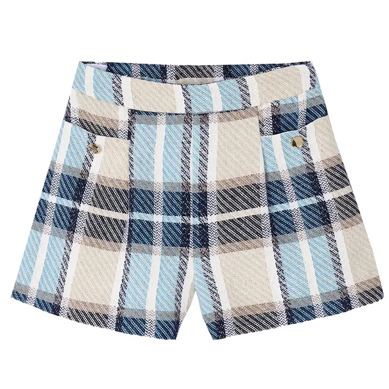 Tweed broekje (navy)